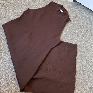 Aritzia babaton brown dress size L